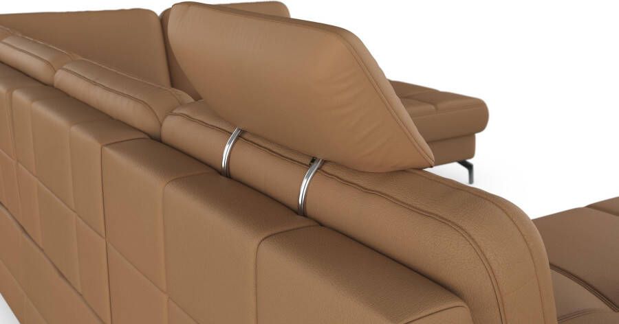 Sit&more Zithoek Bendigo U-vorm inclusief zitdiepteverstelling bodemvrijheid 12 cm in 2 pootkleuren - Foto 9