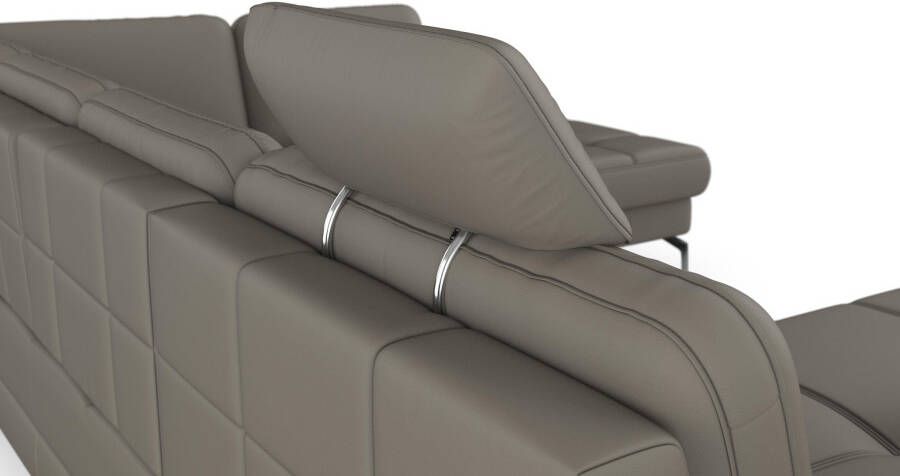 Sit&more Zithoek Bendigo U-vorm inclusief zitdiepteverstelling bodemvrijheid 15 cm in 2 pootkleuren - Foto 9