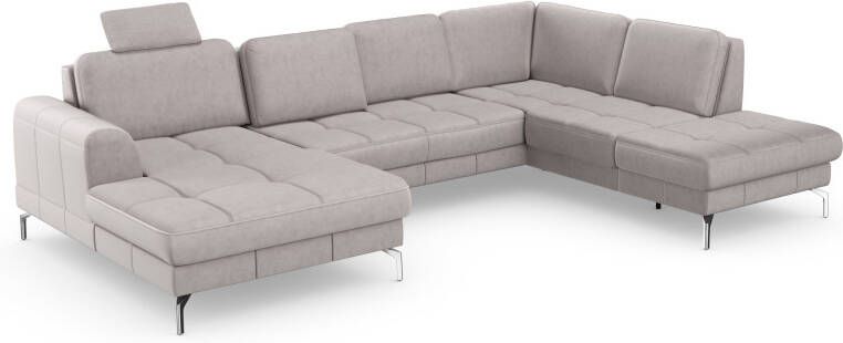 Sit&more Zithoek Bendigo U-vorm inclusief zitdiepteverstelling bodemvrijheid 15 cm in 2 pootkleuren - Foto 12