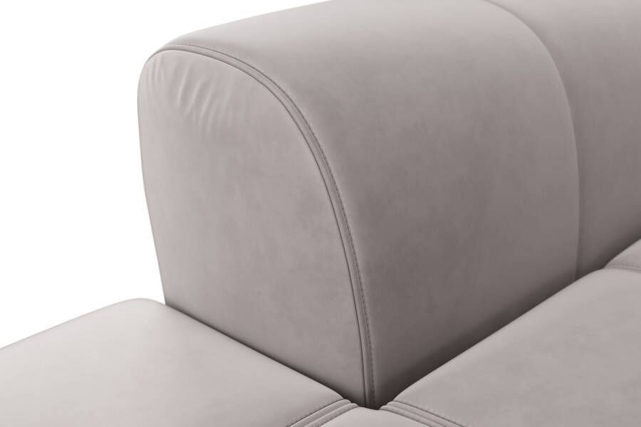 Sit&more Zithoek Bendigo U-vorm inclusief zitdiepteverstelling bodemvrijheid 15 cm in 2 pootkleuren - Foto 3