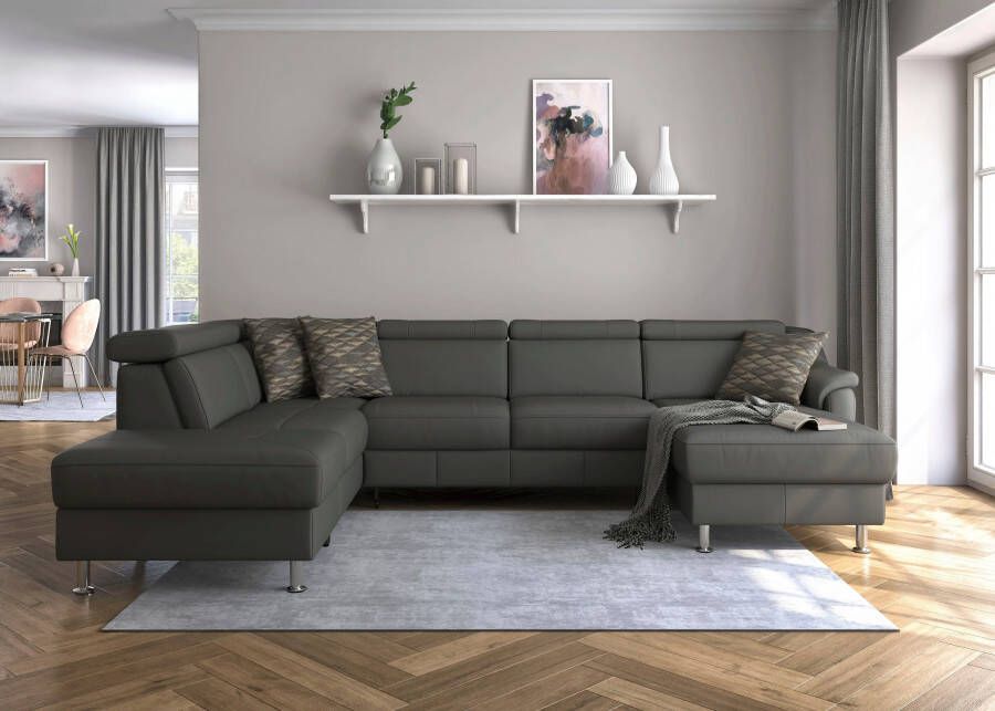 Sit&more Zithoek Freetown U-model Verstelbare hoofdsteun en binnenvering naar keuze met slaapfunctie - Foto 2