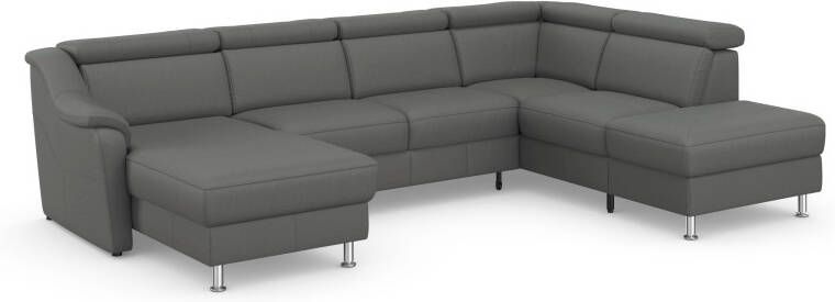 Sit&more Zithoek Freetown U-model Verstelbare hoofdsteun en binnenvering naar keuze met slaapfunctie - Foto 10