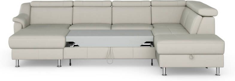 Sit&more Zithoek Freetown U-model Verstelbare hoofdsteun en binnenvering naar keuze met slaapfunctie - Foto 14