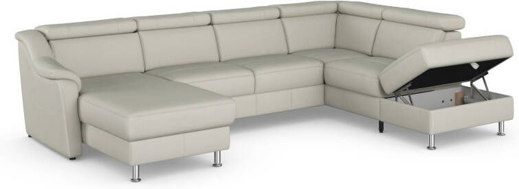 Sit&more Zithoek Freetown U-model Verstelbare hoofdsteun en binnenvering naar keuze met slaapfunctie - Foto 12