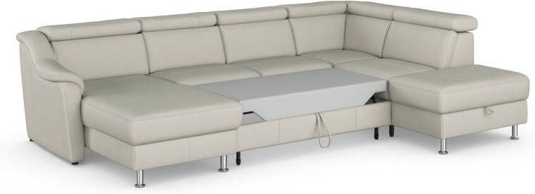 Sit&more Zithoek Freetown U-model Verstelbare hoofdsteun en binnenvering naar keuze met slaapfunctie - Foto 11