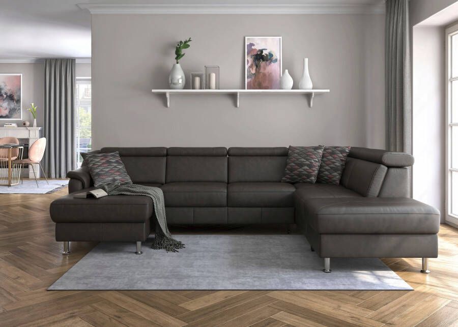 Sit&more Zithoek Freetown U-model Verstelbare hoofdsteun en binnenvering naar keuze met slaapfunctie - Foto 2
