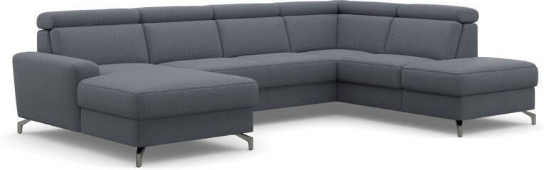 Sit&more Zithoek Scarlett U-vorm met verstelbare hoofdsteun naar keuze met slaapfunctie bedkist - Foto 9