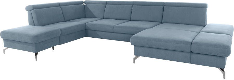 Sit&more Zithoek Brisbane U-vorm Poothoogte 12 cm inclusief verstelbare zitdiepte armleuningen en hoofdeind - Foto 10