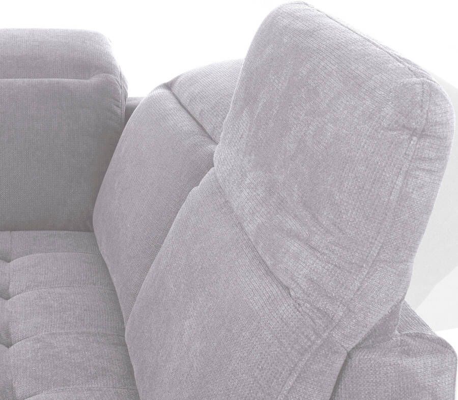 Sit&more Zithoek Stardust U-vorm met verstelbare hoofdsteun armleuningen en tafelelement