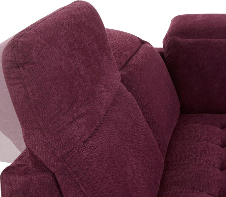 Sit&more Zithoek Stardust U-vorm met verstelbare hoofdsteun en armleuning