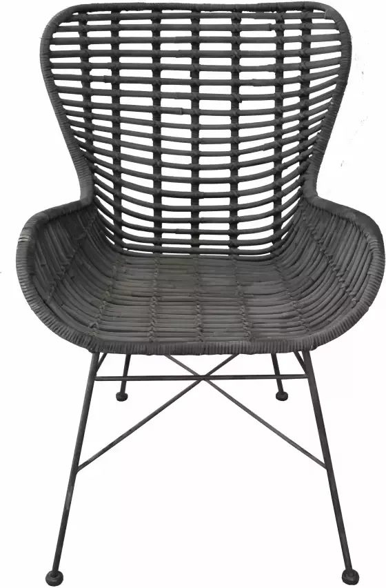 SIT Fauteuil &Chairs met gebogen armleuningen in zwart of ecru shabby chic - Foto 2