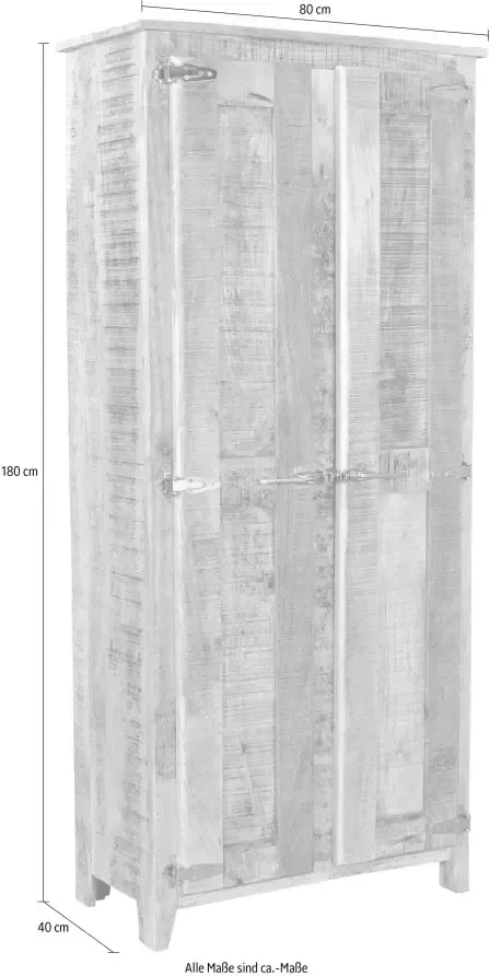 SIT Kledingkast Frigo met koelkastgrepen hoogte 180 cm - Foto 4