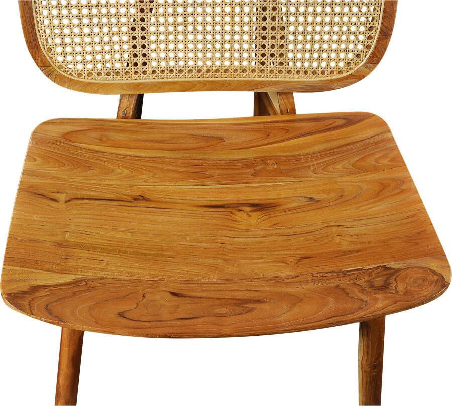 SIT Rotanstoel met weens vlechtwerk moderne lounge chair geschikt voor alle kamers - Foto 2