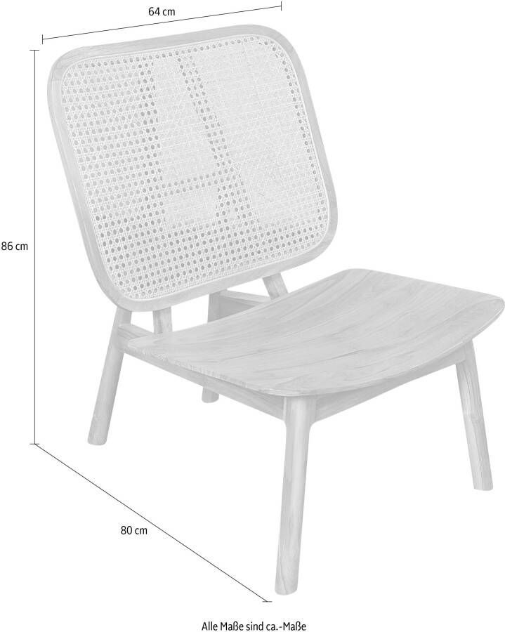 SIT Rotanstoel met weens vlechtwerk moderne lounge chair geschikt voor alle kamers - Foto 4