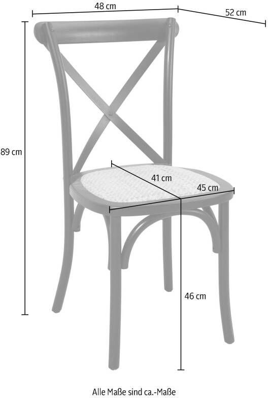 SIT Rotanstoel stapelbaar (set 2 stuks) - Foto 10