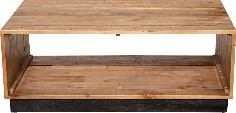 SIT Salontafel Old Pine Pijnboomhout bijzettafel houten tafel salontafel gerecycled hout - Foto 6