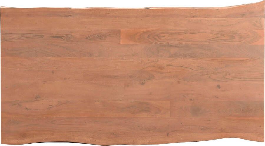 Artistiq Living Artistiq Boomstam Eettafel Arielle Acaciahout 160 x 80cm Bruin - Foto 9