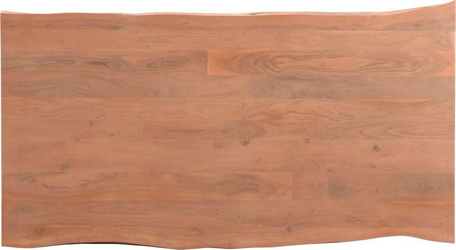 Artistiq Living Artistiq Boomstam Eettafel Arielle Acaciahout 180 x 90cm Bruin - Foto 9