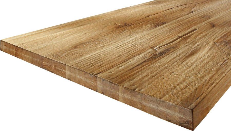 SIT Tafel met hout met boomrand alsof gegroeid - Foto 4