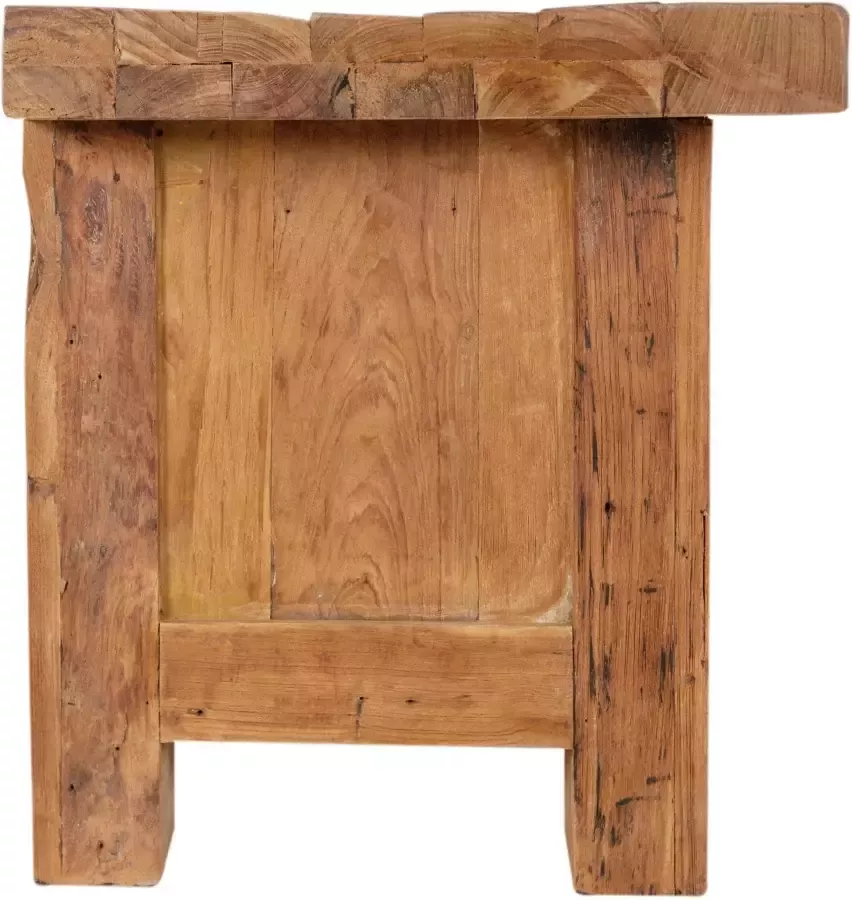 SIT Tv-meubel Coral van gerecyclede teak-gebruikt hout breedte 130 cm - Foto 1