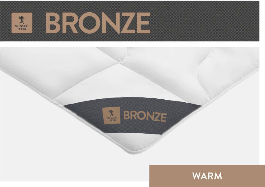SPESSARTTRAUM Katoenen dekbed Brons geproduceerd in duitsland geschikt voor mensen met allergieën Normaal - Foto 2