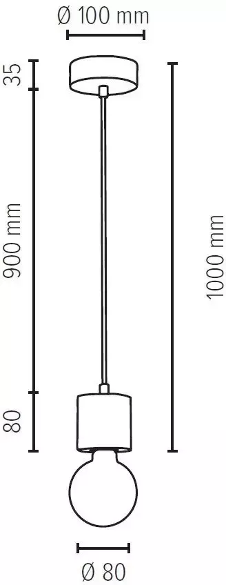 SPOT Light Plafondlampen PINO Hanglamp natuurproduct van massief hout duurzaam kabel in te korten - Foto 2