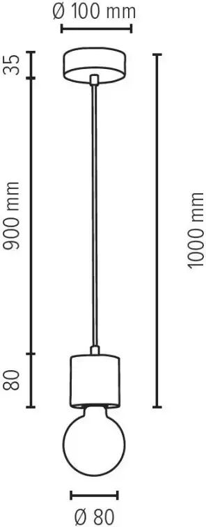 SPOT Light Hanglamp TRONGO Hanglamp natuurproduct van eikenhout duurzaam kabel in te korten - Foto 3