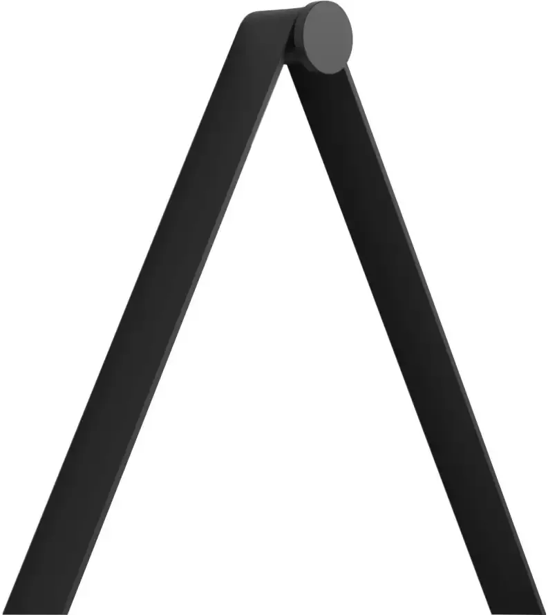 Talos Badspiegel Black Stijl Diameter: 50 cm matzwart gelakt - Foto 4