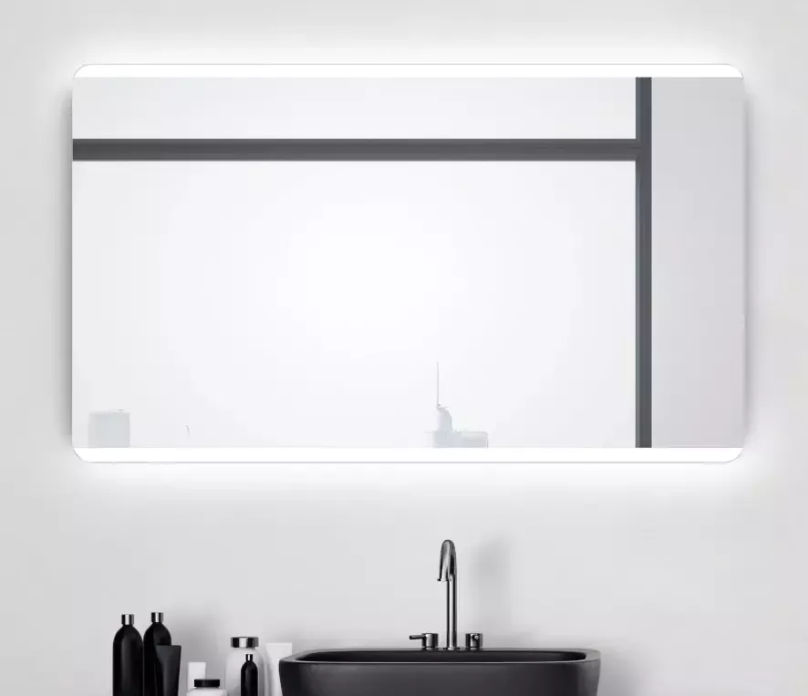 Talos Badspiegel Chic 120 x 70 cm design lichtspiegel - Foto 2