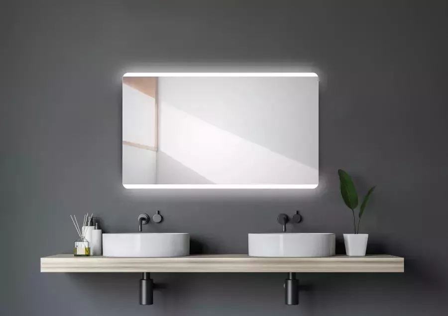 Talos Badspiegel Chic 120 x 70 cm design lichtspiegel - Foto 4