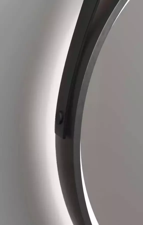 Talos Badspiegel Goudkleurige zoemer Diameter 55 cm met ledverlichting - Foto 5