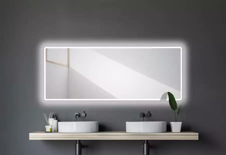 Talos Badspiegel Moon 180 x 70 cm design lichtspiegel - Foto 4