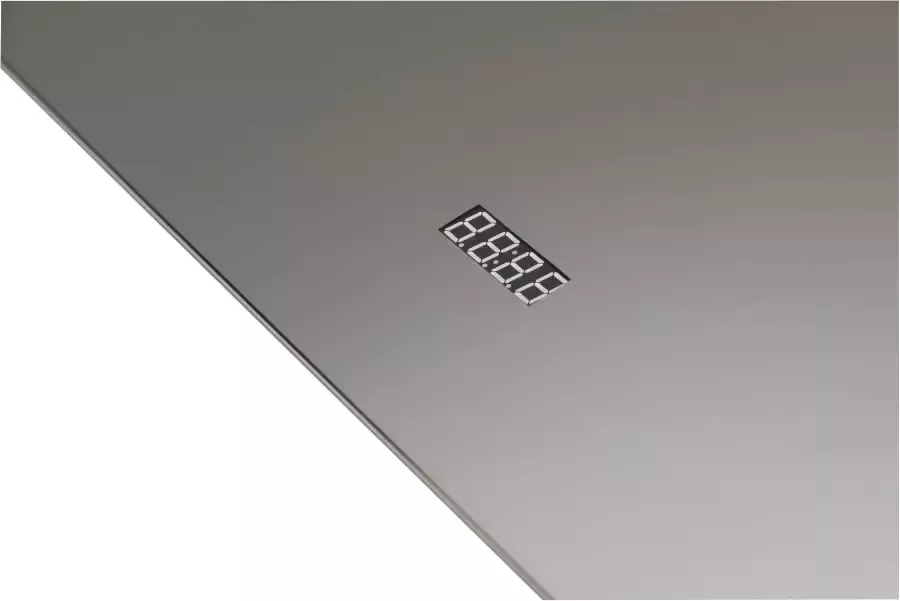 Talos Badspiegel Star energiebesparend met digitale klok - Foto 3