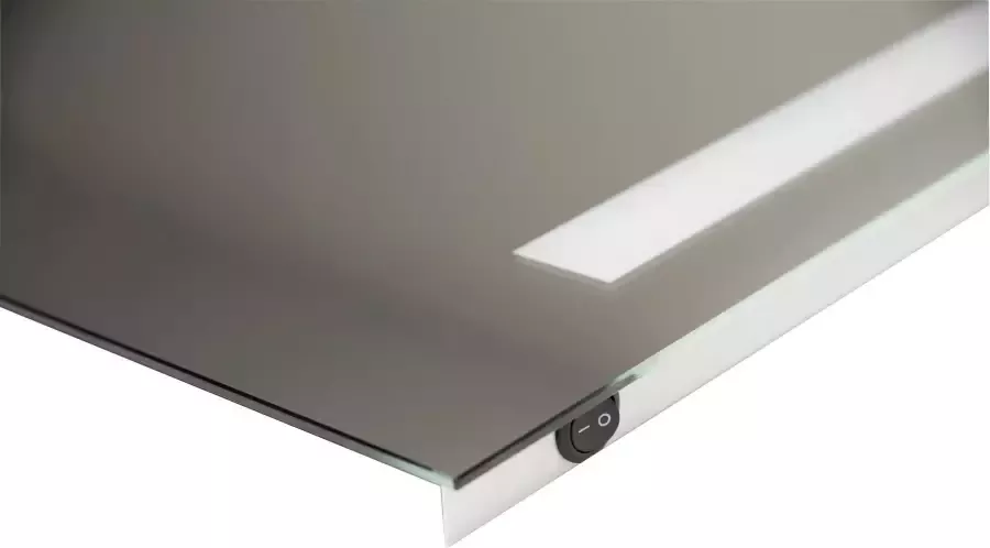 Talos Badspiegel Star energiebesparend met digitale klok - Foto 4