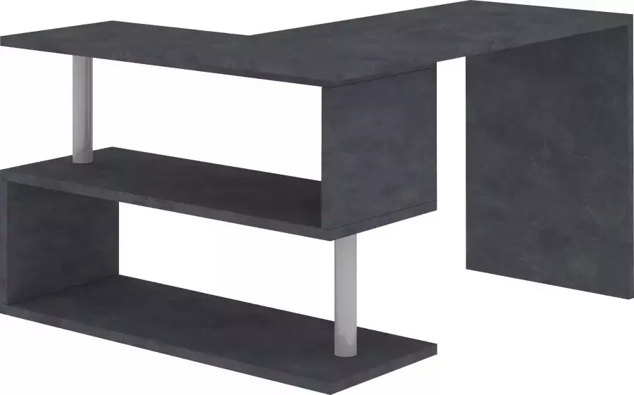 INOSIGN Bureau Volta Made in Italy multifunctioneel als computertafel hoekbureau of sideboard - Foto 12