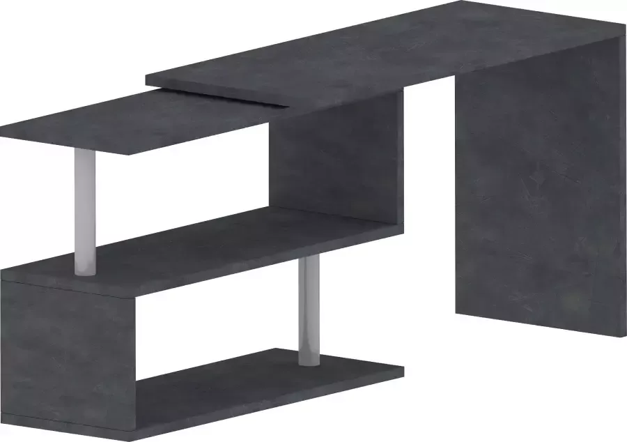 INOSIGN Bureau Volta Made in Italy multifunctioneel als computertafel hoekbureau of sideboard - Foto 9