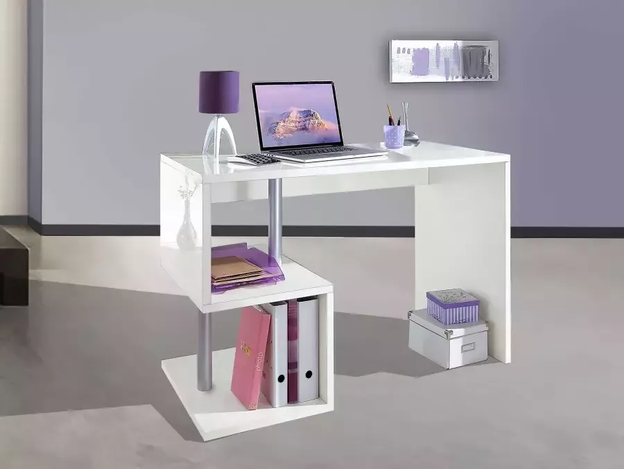 INOSIGN Bureau Essence modern ontwerp in verschillende breedtes met en zonder monitorsteun gemaakt in italië - Foto 2