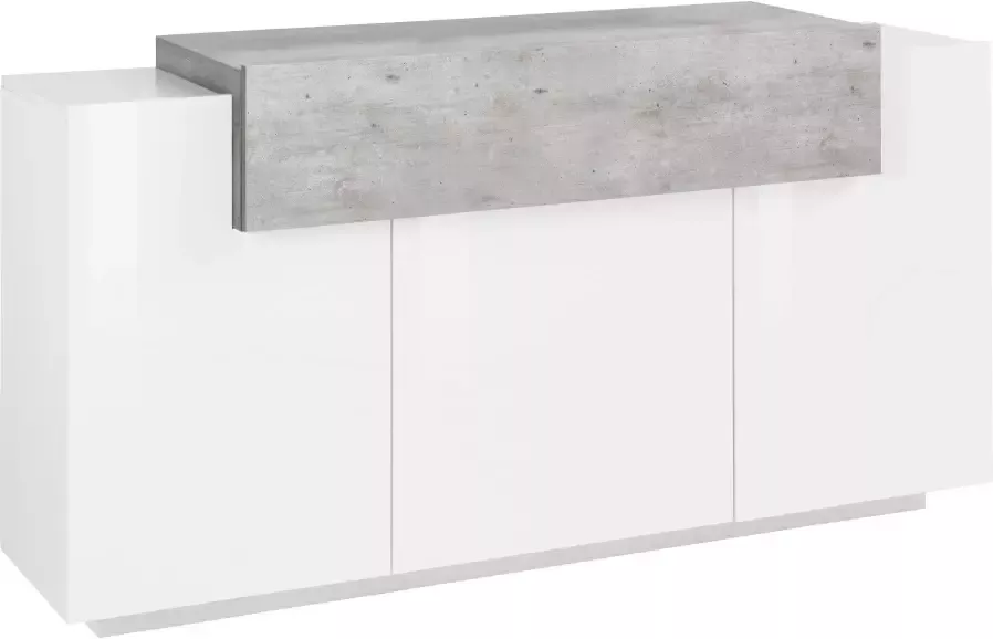 INOSIGN Dressoir Coro Kommode Schrank Kredenz grifflos mit Einlegeböden Breedte ca. 160 cm - Foto 2