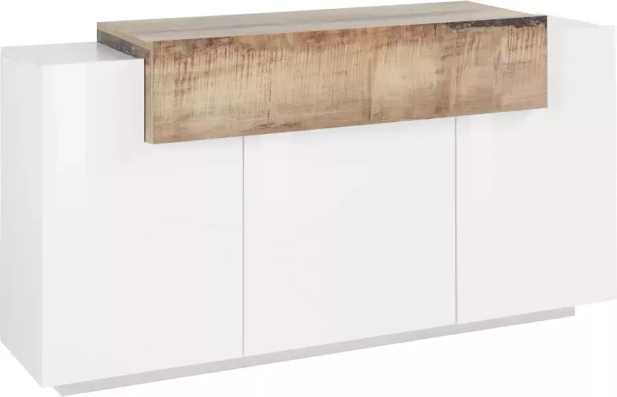 INOSIGN Dressoir Coro Kommode Schrank Kredenz grifflos mit Einlegeböden Breedte ca. 160 cm - Foto 2