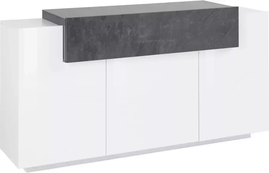 INOSIGN Dressoir Coro Kommode Schrank Kredenz grifflos mit Einlegeböden Breedte ca. 160 cm - Foto 2