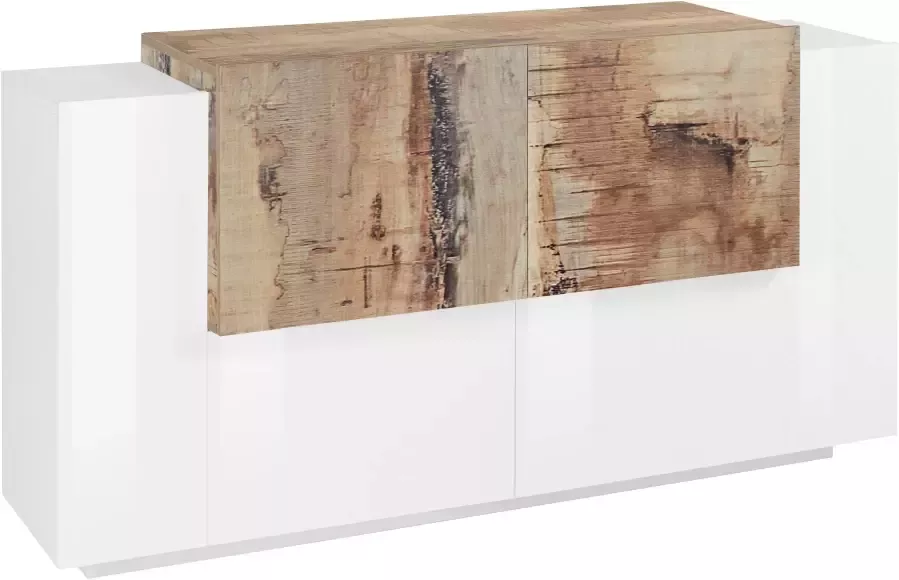 INOSIGN Dressoir Coro Kommode Schrank Kredenz grifflos mit Einlegeböden Breedte ca. 160 cm - Foto 2