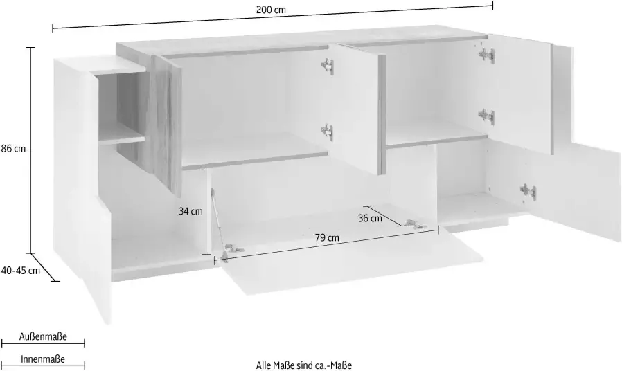 Tecnos Dressoir Coro - Foto 1