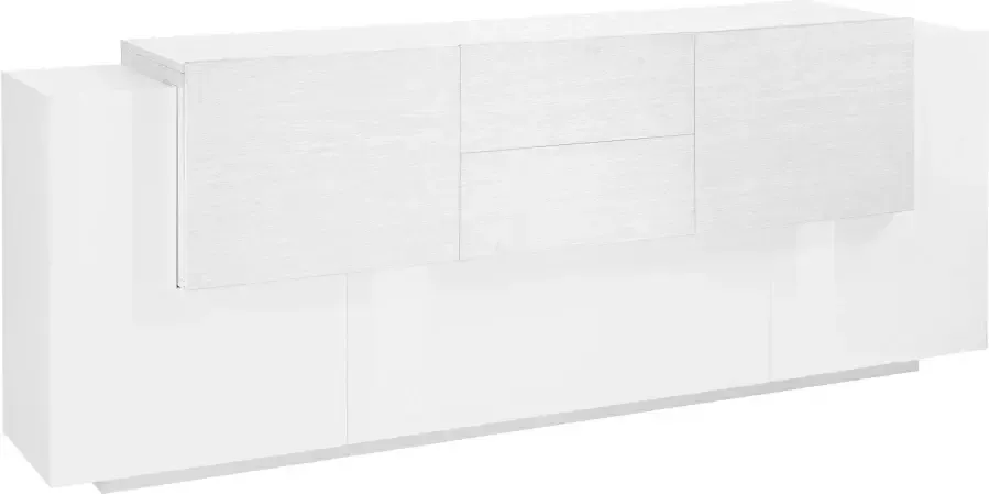 INOSIGN Dressoir Coro Kommode Schrank Kredenz grifflos mit Einlegeböden Breedte ca. 220 cm - Foto 6