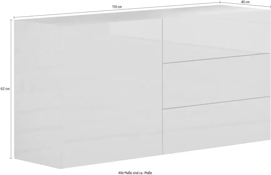 INOSIGN Dressoir Metis Breedte 110 cm - Foto 2