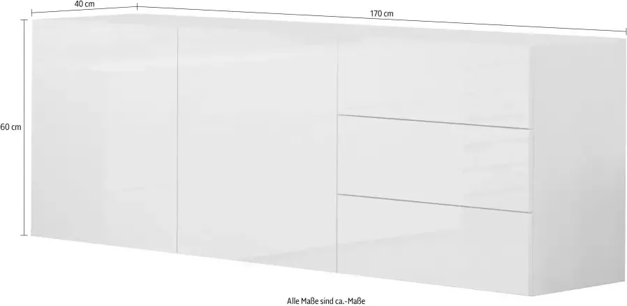 INOSIGN Dressoir Metis Breedte 170 cm