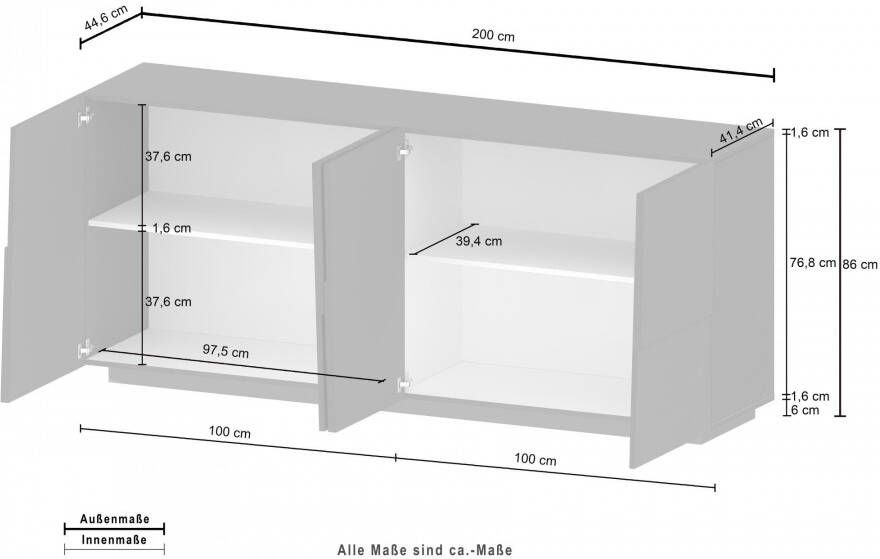 INOSIGN Dressoir Pongo (1 stuk) - Foto 1