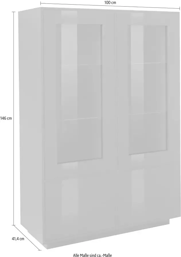 INOSIGN Highboard Bloom Hoogte ca. 146 cm - Foto 6