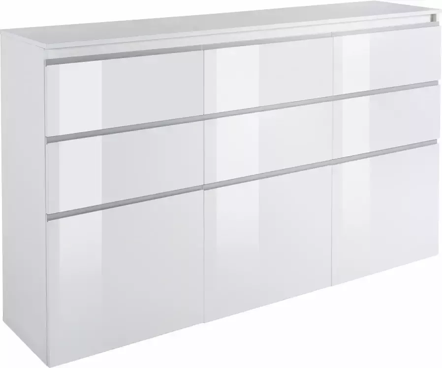 INOSIGN Highboard Magic met 3 deuren en 6 lades hoogglans gelakt breedte 180 - Foto 2