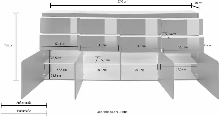 INOSIGN Highboard Magic - Foto 2