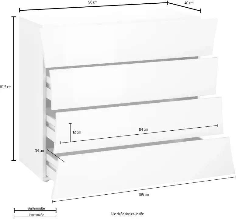 INOSIGN Kast Arco Breedte 90-130 cm - Foto 3